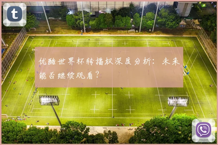 优酷世界杯转播权深度分析:未来能否继续观看?