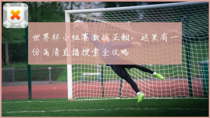 世界杯小组赛激战正酣，这里有一份高清直播搜索全攻略